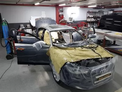 <h4>Audi A6 Vehicle Armoring Project</h4><p></p>